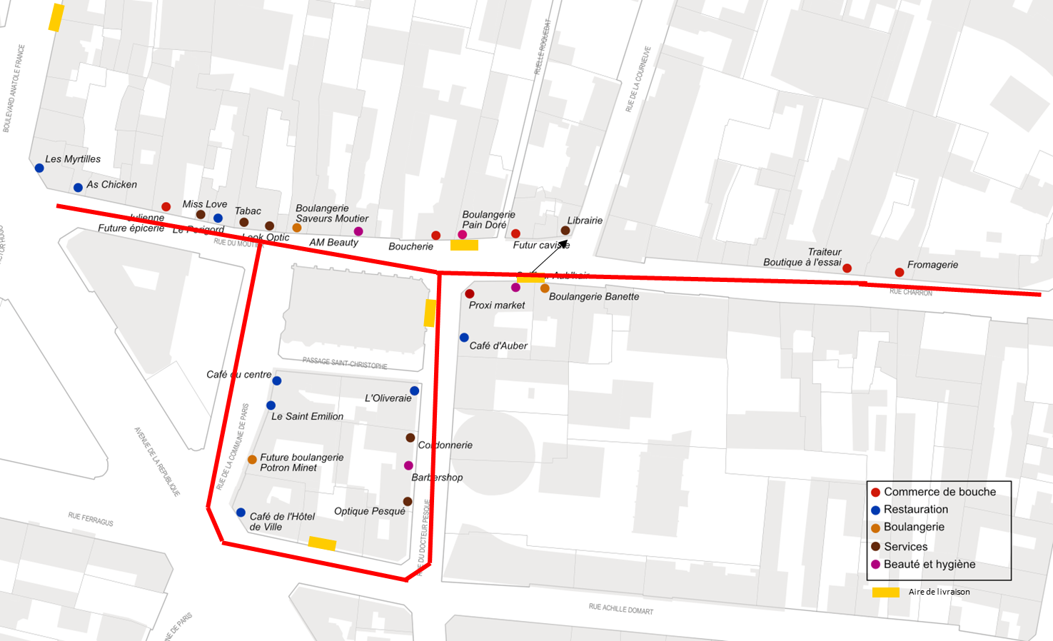 Plan du déploiement du projet Qievo LU à Aubervilliers